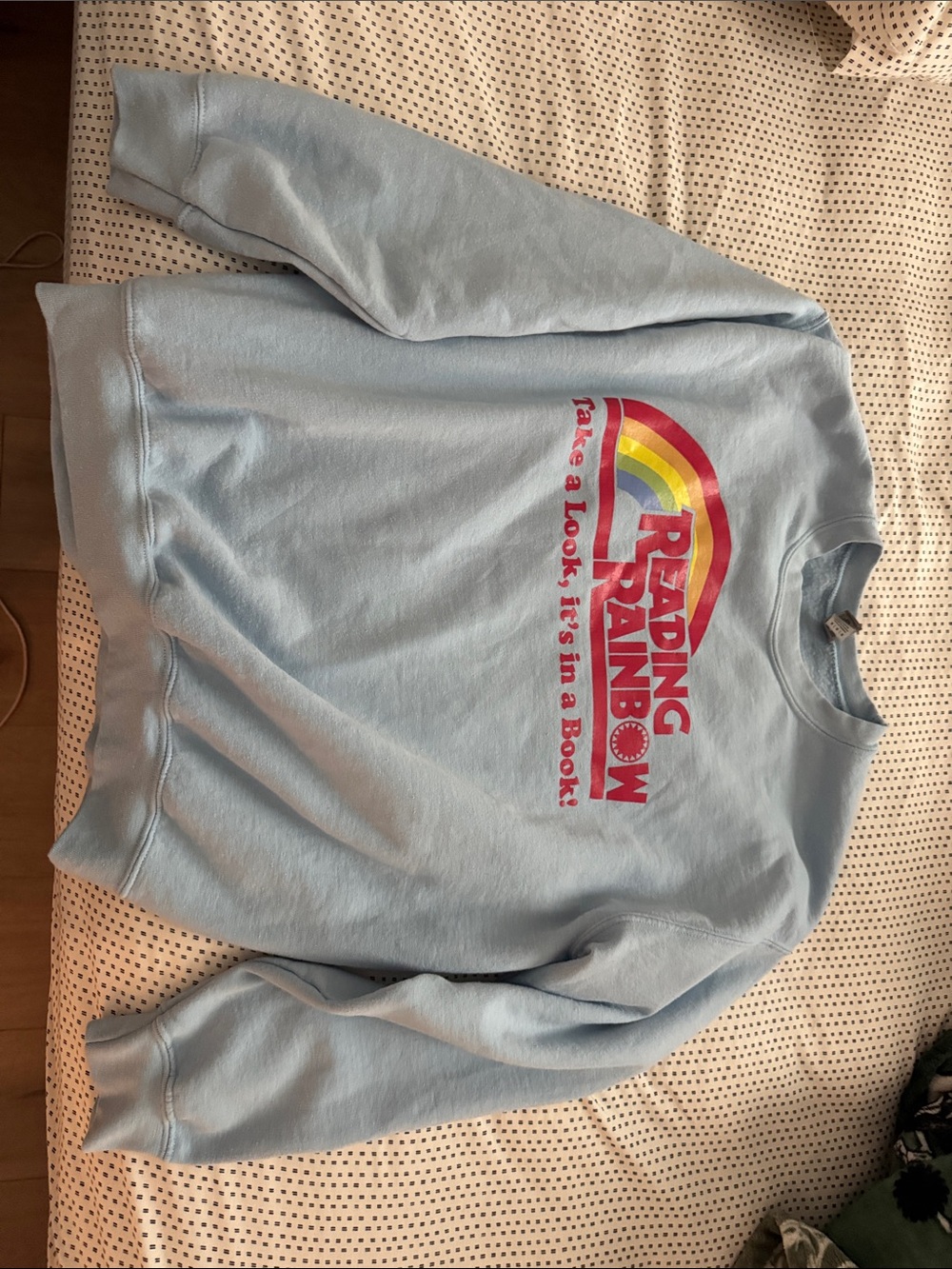 Reading Rainbow crewneck sweater